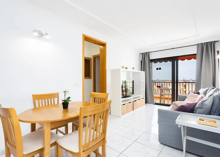 شقة Amazing Ocean View & Pool Cristianos Achacay *