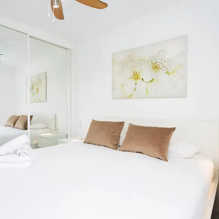 Amazing Ocean View & Pool Cristianos Achacay 아파트 *