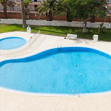 Amazing Ocean View & Pool Cristianos Achacay 아파트 로스크리스티아노스